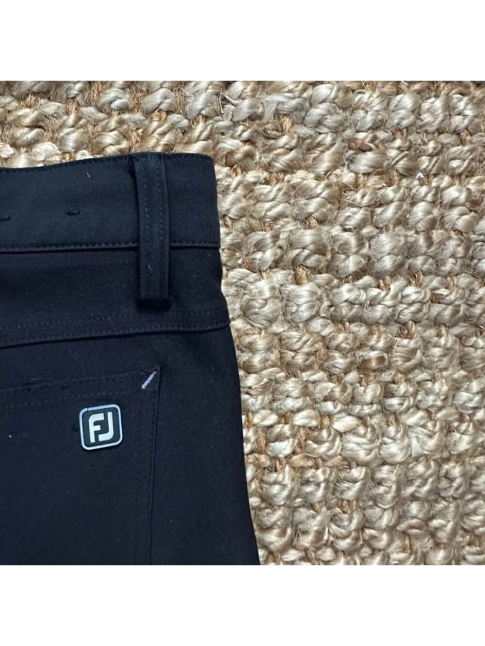 FJ FootJoy Stretch Golf Chino Pants (36x30) Black